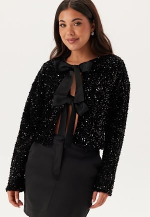 VILA Viaria L/S O-NECK CARDIGAN/ OBlack 36