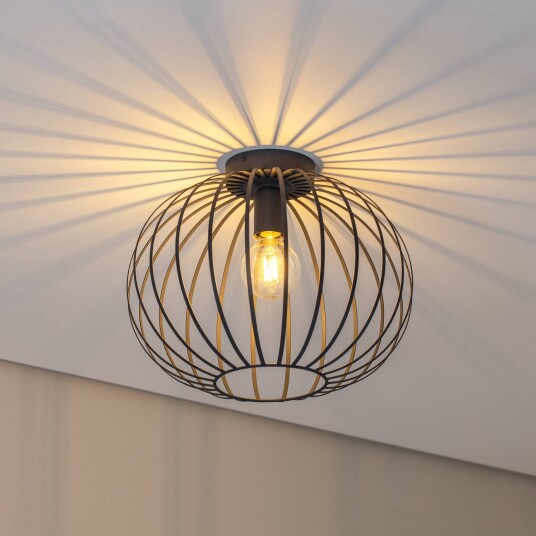 Argon Valor taklampe antrasitt stål Ø 40 cm Argon Valor taklampe antrasitt stål Ø 40 cm