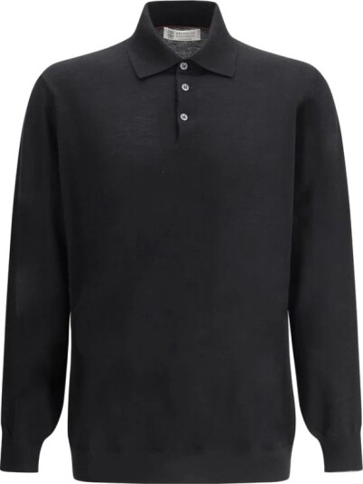Brunello Cucinelli Herre Topper Svart M,