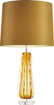 Flato bordlampe gul