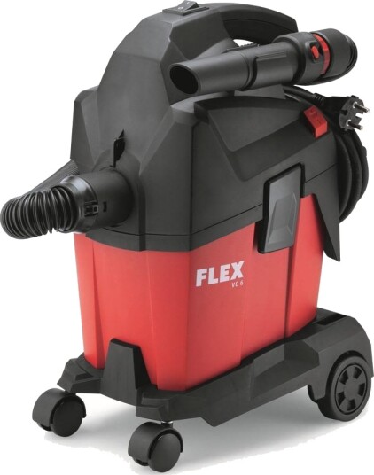 Flex VC6LMC Grovstøvsuger 1200 W Rød med Fugemunnstykke 6L Flex VC6LMC Grovstøvsuger 1200 W Rød med Fugemunnstykke 6L