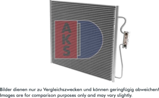 AKS DASIS 052011N Kondensator, klimaanlegg