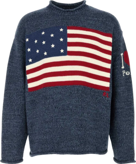 Polo Ralph Lauren Herre Strikkevarer Blå M,