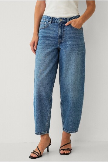 Ellos Collection Jeans med ballongben Blå