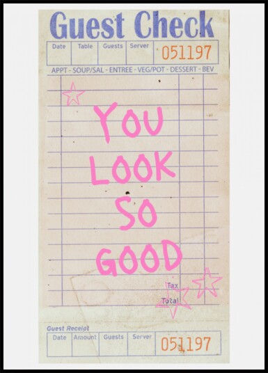 You Look So Good Check Plakat / 100x150
