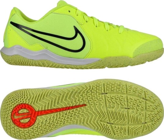 Nike Tiempo Legend 10 Academy Ic Max Voltage   Volt/svart Barn   Innendørs (Ic) størrelse 33½