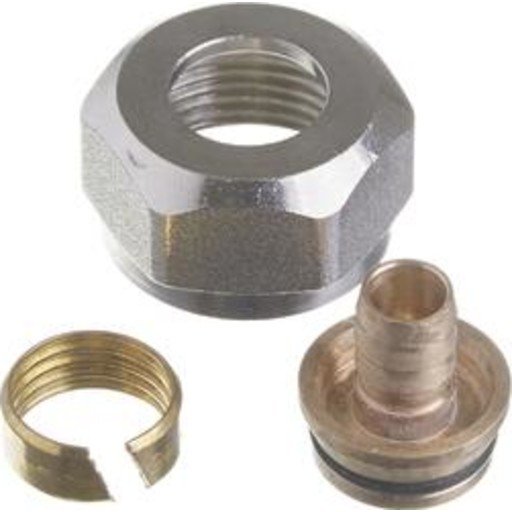 Roth 18 mm Omløberkupling 3/4" i Rødgods for PEX Tilslutning