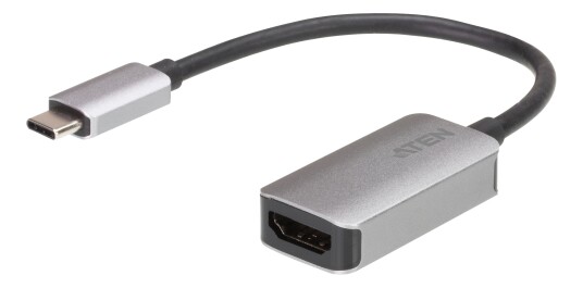 ATEN USB-C til 4K HDMI Adapter 15.4 cm - Hvit - 60 Hz