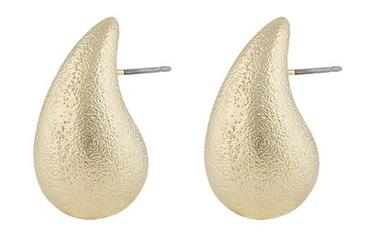 Snö Of Sweden Yenni Matt Mini Earring Plain Gold Onesize