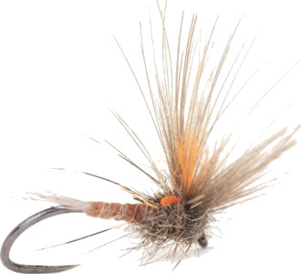 Umpqua Flies Split Wing Dun – Golden Olive