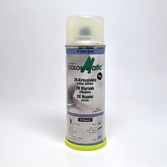ColorMatic 2K Klarlakk silkematt 200ml ColorMatic 2K Klarlakk silkematt 200ml