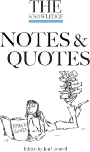 The Knowledge Notes & Quotes