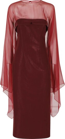 Alberta Ferretti Dame Kjoler Rød XL,