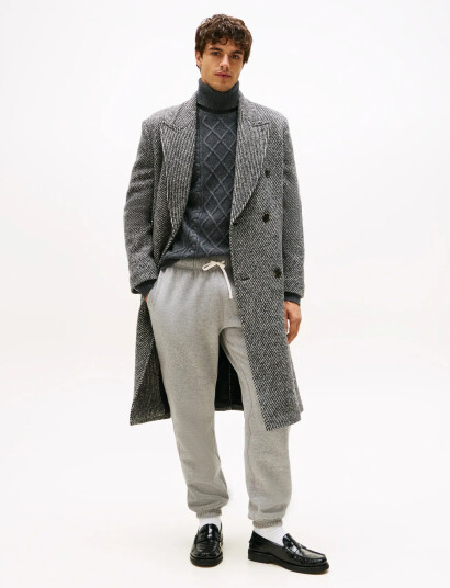 Tommy Hilfiger Essential Fleece Sweatpants - Grey - M