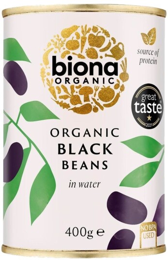 Biona Organic Sorte Bønner - Ø - 400 G. Matvarer Mat & Drikke Bønner, Linser, Frø Mm