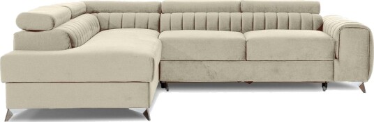 Seksjon Eltap Laurence 278x205x92 cm Monolith 04 Lys Beige Venstre