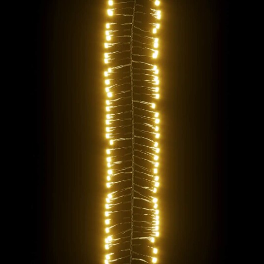 vidaXL LED-strenglys med 3000 lysdioder varmhvit 23 m PVC vidaXL LED-strenglys med 3000 lysdioder varmhvit 23 m PVC