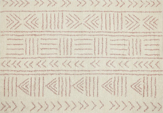 Edirne Bomullsteppe 160x230 cm - Beige