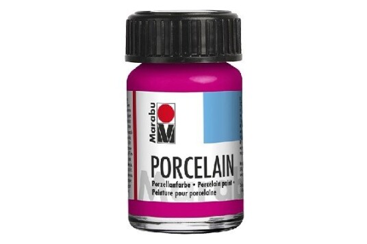 Porcelain & Glass Glossy 15Ml, Raspberry 131 Porcelain & Glass Glossy 15Ml, Raspberry 131