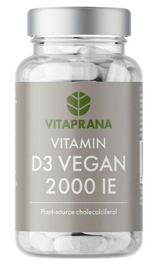 Vitaprana Vitamin D3 Vegan 2000IE 110pcs Vitaprana Vitamin D3 Vegan 2000IE 110pcs