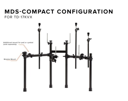 Roland MDS Compact for TD 17KVX K L &KV stativ