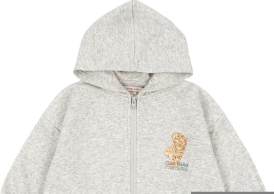 Konges Sløjd Cardigan Lou Grey Melange Konges Sløjd 3 år (98) Cardigan Grå