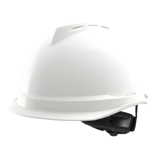 MSA V Gard 520 Vernehjelm uventilert Hvit Hodebeskyttelse MSA V Gard 520 Vernehjelm uventilert Hvit Hodebeskyttelse