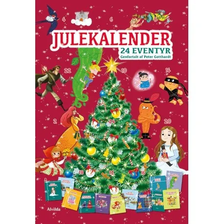 Eventyr Julekalender - Med 24 Billedbøger Eventyr Julekalender - Med 24 Billedbøger