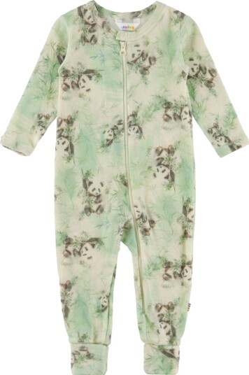 Joha Jumpsuit Ull Av. White m. Naturlig Joha 80 Jumpsuit Beige Brun Grønn Hvit