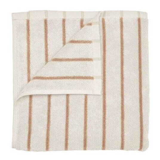 Blomus Arto håndhåndkle 100x50 cm beige/orange Blomus Arto håndhåndkle 100x50 cm beige/orange