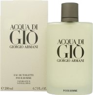 Giorgio Armani Acqua Di Gio 200ml Aromatisk Parfyme for Menn