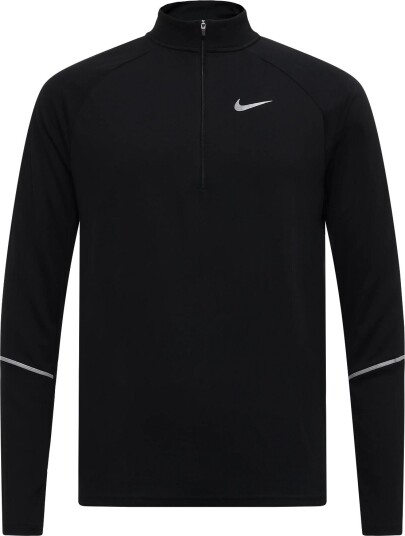 Nike M Nk Df Uv Miler Top Hz BLACK/BLACK/REFLECTIVE SILV XL Nike M Nk Df Uv Miler Top Hz BLACK/BLACK/REFLECTIVE SILV XL