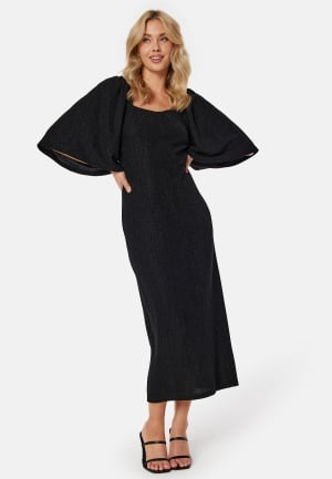 Bubbleroom Occasion Lova-Lii Sparkling Midi Dress Black M Bubbleroom Occasion Lova-Lii Sparkling Midi Dress Black M