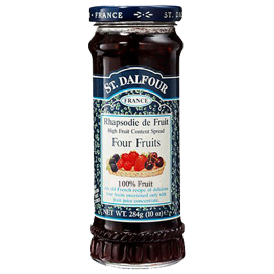 St dalfour four fruits syltetøy 284 gr St dalfour four fruits syltetøy 284 gr