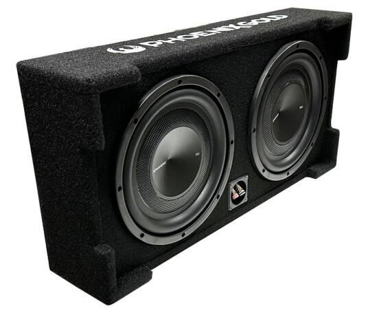 Phoenix Gold ZX210PBS basskasse 2x10" i kasse, 350W RMS, 2 Ohm Phoenix Gold ZX210PBS basskasse 2x10" i kasse, 350W RMS, 2 Ohm