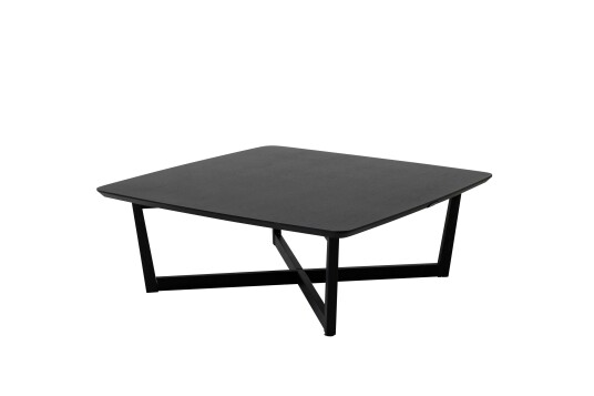 Venture Design Lind salongbord Svart 100 x 100 cm Svart
