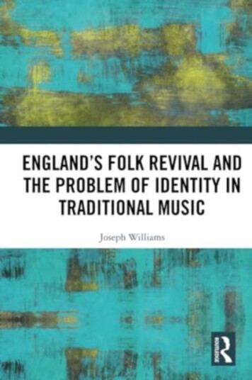 England’s Folk Revival and the Problem of Identity in Traditional Music