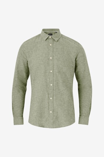 ONLY & SONS - Skjorte onsCaiden LS Solid Linen Shirt