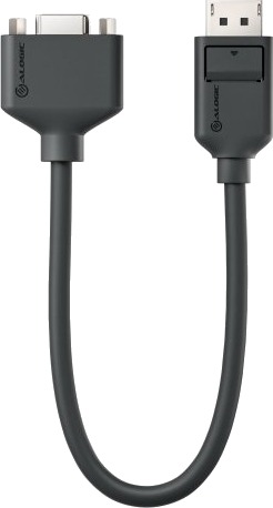 Alogic El2dpvga-Adp, 0,2 M, Displayport, Vga (D-Sub), Hankjønn, Hunkjønn, Rett