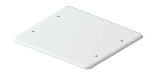 R-Line Lokk Teknisk Boks 161X161mm Firkant Hvit