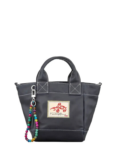 Becksöndergaard Solid Coated Gabby Bag - Navy - ONE SIZE Becksöndergaard Solid Coated Gabby Bag - Navy - ONE SIZE