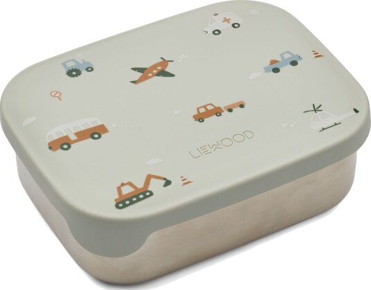 Liewood Matboks Stål 0,9l Matboks Med Flere Rom Liewood Matboks Stål 0,9l Matboks Med Flere Rom
