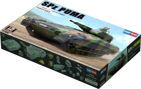 HobbyBoss SPz Puma Stridsvogn Byggesett 1:35 600+ Deler