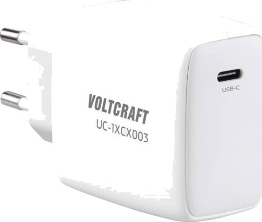 Voltcraft Gan VC-13064615 Usb-Lader For Innendørs Bruk Utgangsstrøm (Maks.) 2,25 A 1X Usb-C