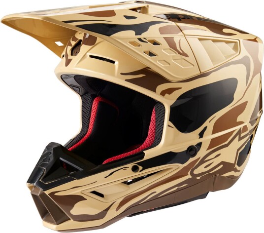 Alpinestars S-M5 Mineral 2024 Motocross Hjelm L Brun Alpinestars S-M5 Mineral 2024 Motocross Hjelm L Brun