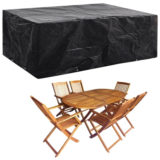 vidaXL Hagemøbeltrekk 8 maljer 242x162x100 cm vidaXL Hagemøbeltrekk 8 maljer 242x162x100 cm