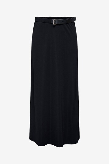 Jdy Maxi skjørt jdyEbba Long Belt Svart