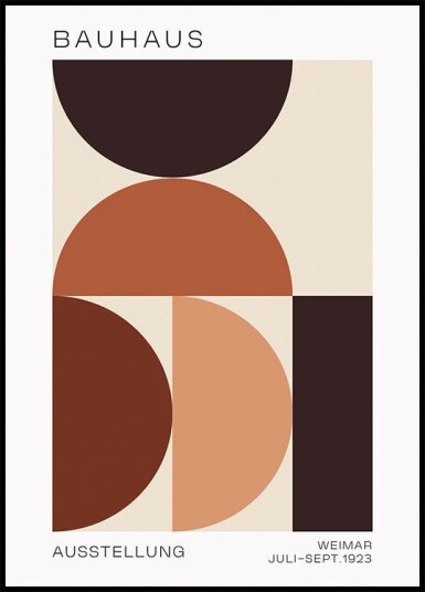 Bauhaus No. 15 Plakat Plakat / 21x30cm