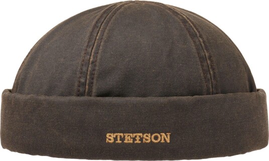 Stetson Docker Cotton/Polyester Brown S Stetson Docker Cotton/Polyester Brown S