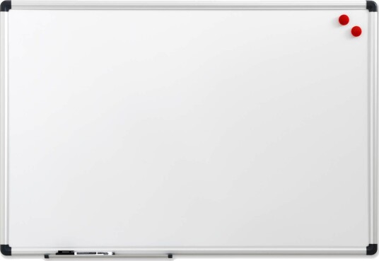 Whiteboard 100X150 Cm Magnetisk Med Aluminiumsramme Inkl. 1 Marker Og 2 Magneter Whiteboard 100X150 Cm Magnetisk Med Aluminiumsramme Inkl. 1 Marker Og 2 Magneter